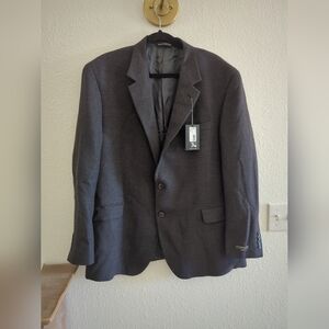 Coppley ANGELICO Lambswool Gray Textured Weave Sport Coat Blazer Jacket 50R New